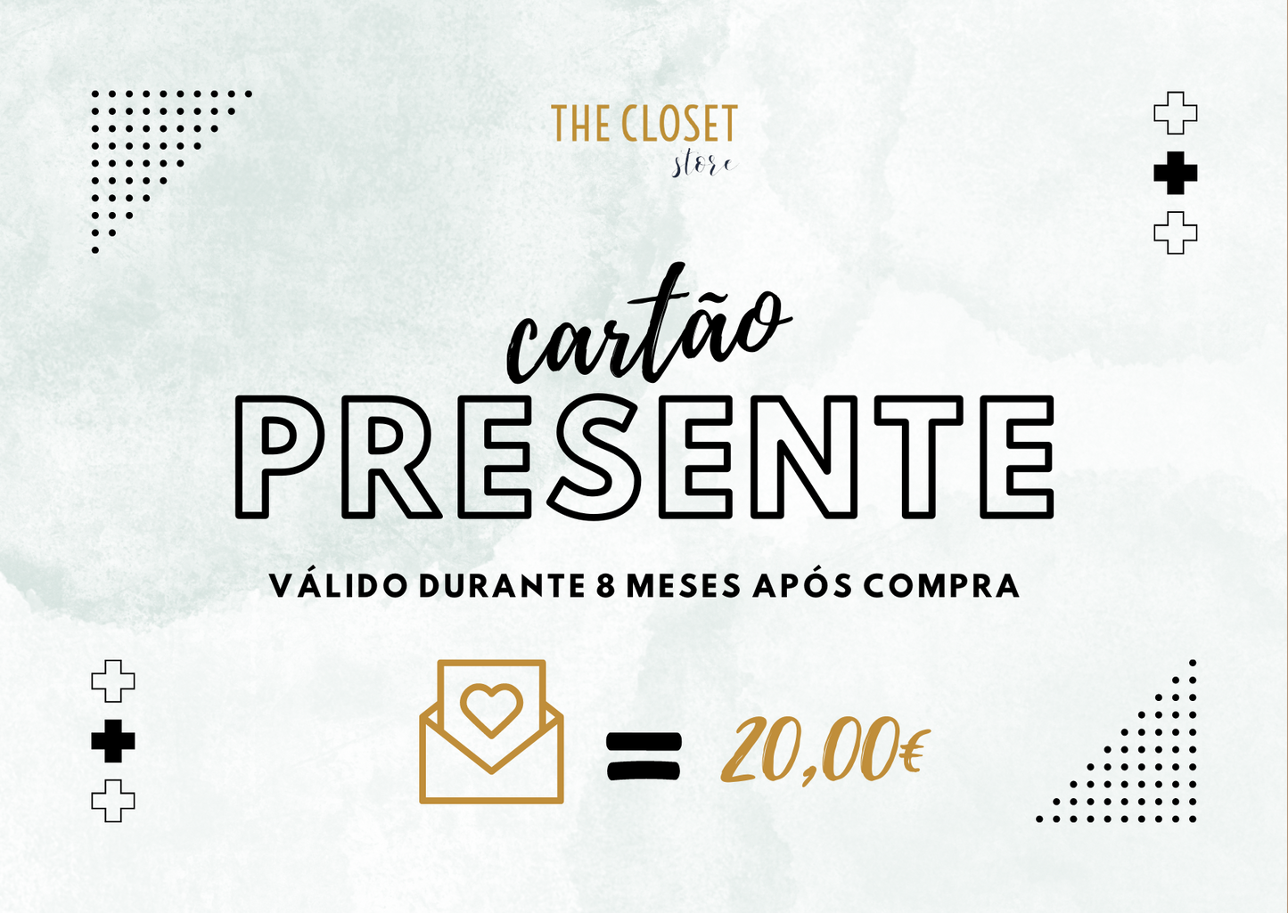 Cartão de oferta TheClosetStore