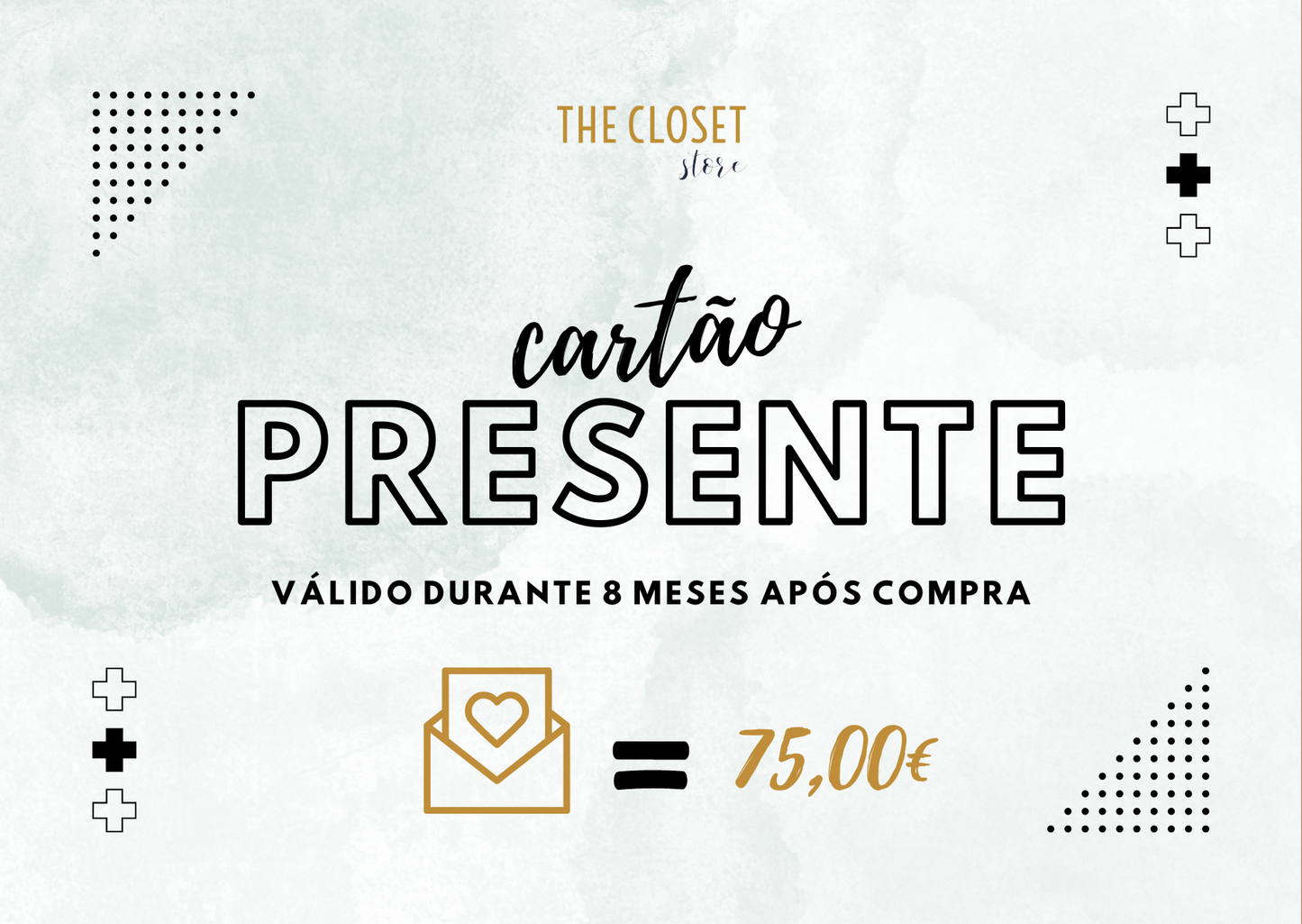 Cartão de oferta TheClosetStore